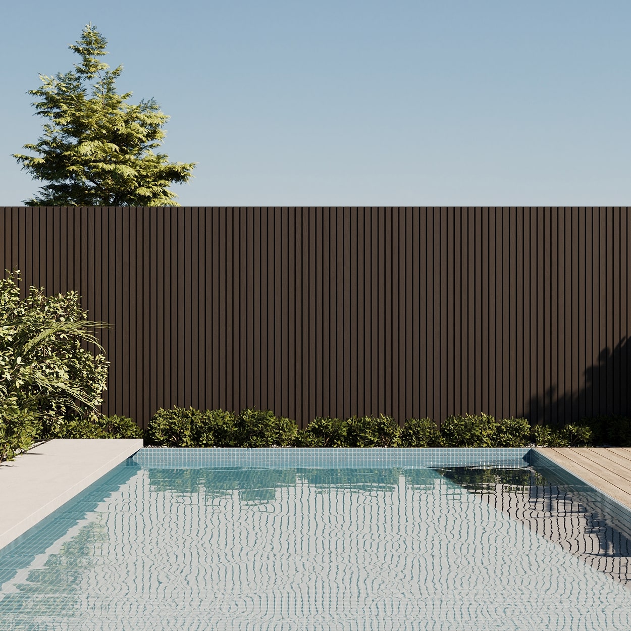 Feature Wall Cladding Freeway Dark Wood Eco Timber Veneer Feature Wall Cladding Panels - Vendome Living