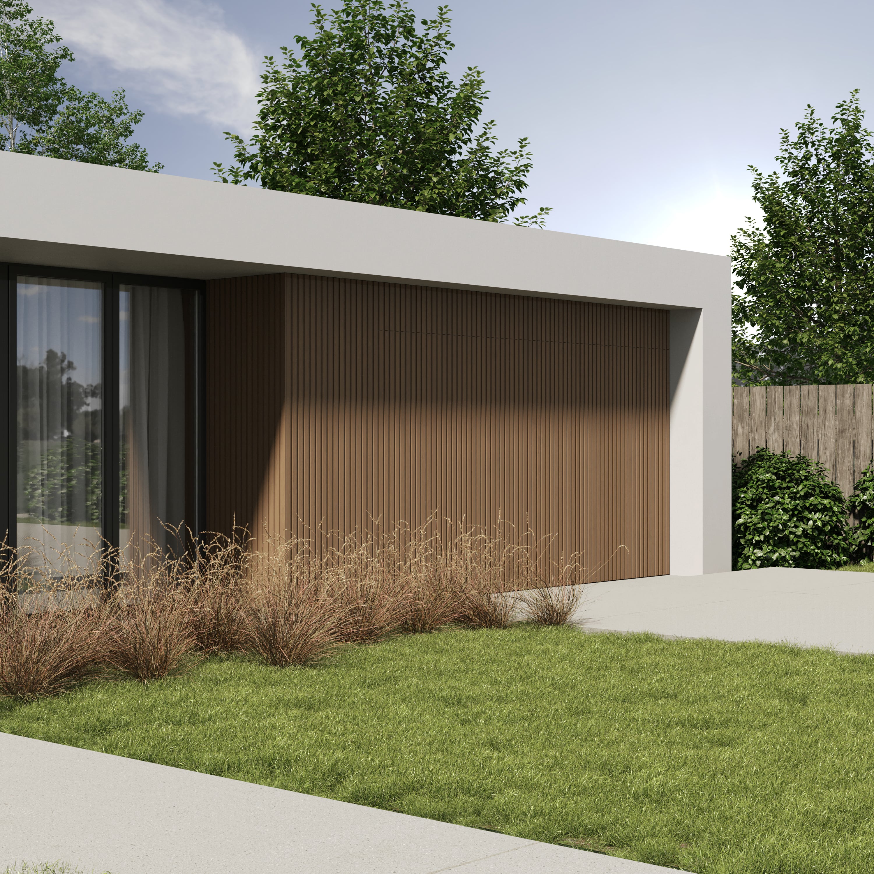 Timber Feature Panels external composite Wall Cladding – Vendome Living