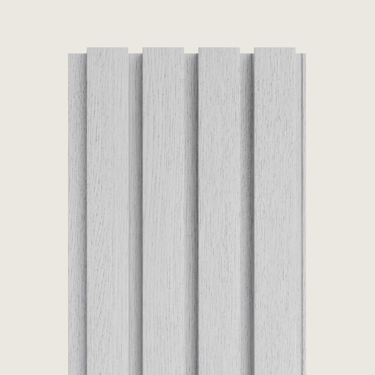 Sharp Line Cladding White Luxury Outdoor Timber White Composite Wall Cladding Slats external ...